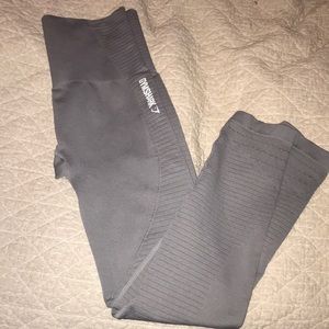 Seamless grey gymshark leggings